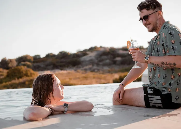 Casacarma V, Privates Xl-pool, Boho-design *