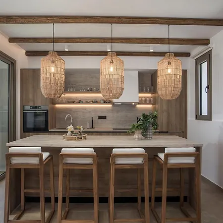 Casacarma V, Privates Xl-pool, Boho-design Villa Lachania (Rhodes)